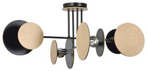 ZITA 4 BLACK 173/4 nowoczesna lampa sufitowa styl skandynawski najnowszy design