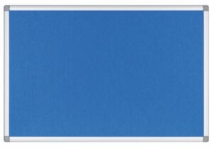 Tekstylna tablica ogłoszeń, niebieska, 900 x 600 mm