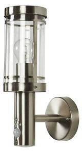 Lindby - Djori Zewnętrzna Lampa Ścienna w/Sensor Steel