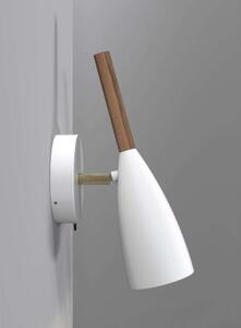 Design For The People - Pure Wall Lamp White/Walnut DFTP