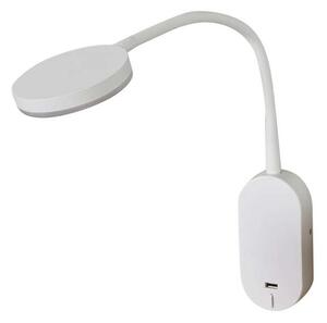 Lindby - Milow LED Lampa Ścienna USB White Lindby
