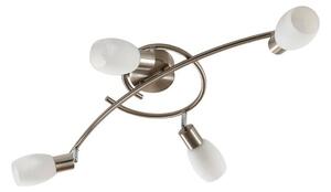 Lindby - Arda 4 Lampa Sufitowa L65 Stainless Steel/Opal Lindby