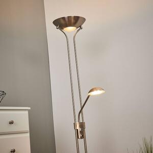 Lindby - Josefin LED Lampa Podłogowa Nickel Lindby
