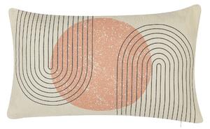 Zestaw 2 poduszek dekoracyjnych geometryczny wzór wielokolorowe 30x50cm Gerbera Beliani