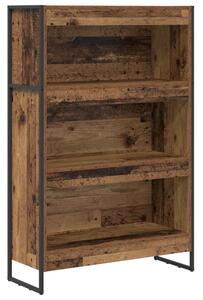 Szafka na książki stare drewno 80 x 30 x 121 cm