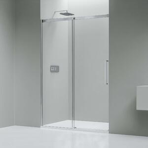 Drzwi prysznicowe przesuwne Soft-Close ze ścianką DX906 FLEX