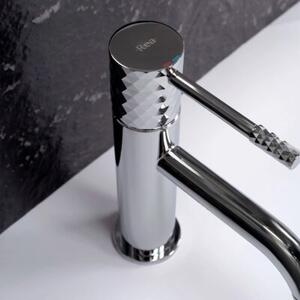 Bateria Umywalkowa REA Lungo Diamond Niska Chrom