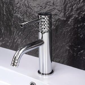 Bateria Umywalkowa REA Lungo Diamond Niska Chrom