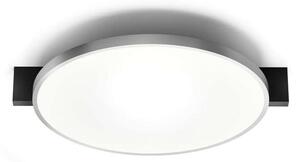 Light-Point - Inlay Round C2 Lampa Sufitowa Matt Black/Satin Silver
