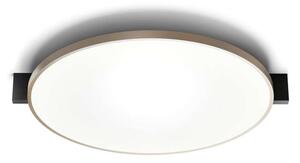 Light-Point - Inlay Round C3 Lampa Sufitowa Matt Black/Silver Gold