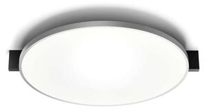Light-Point - Inlay Round C3 Lampa Sufitowa Matt Black/Satin Silver