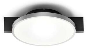 Light-Point - Inlay Round C1 Lampa Sufitowa Matt Black/Satin Silver