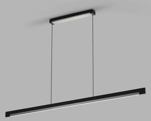 Light-Point - Inlay S1400 Linear Lampa Wisząca Matt Black/Satin Silver