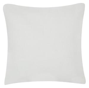 Zestaw 2 poduszek dekoracyjnych motyw kobiety bawełna 45 x 45 cm biały Meadowfoam Beliani