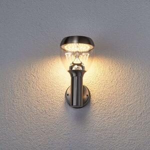 Lindby - Etta LED Ścienna Lampa Ogrodowa Stainless Steel Lindby