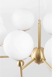 Globen Lighting - Astrid 85 Lampa Wisząca Brushed Brass/White