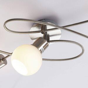 Lindby - Elaina 5 Lampa Sufitowa Nickel Lindby