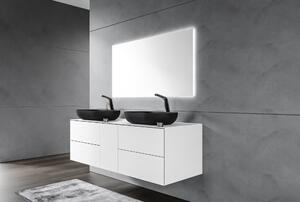 Szafka podumywalkowa ARCTIC 1400Biały Soft-touch - do umywalek nablatowych