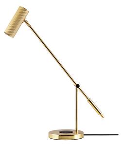 Globen Lighting - Hubble Read Lampa Stołowa w/Wireless Charging Brushed Brass Globen Lighting