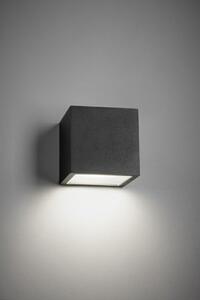 Light-Point - Cube Zewnętrzna Lampa Ścienna Down Czarna