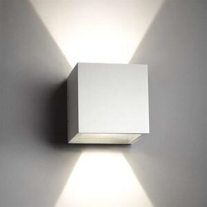 Light-Point - Cube LED Zewnętrzna Lampa Ścienna 3000K Up/Down Biała