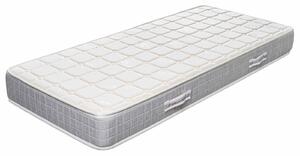 Materac partnerski ze srebrem w pokrowcu Duo Plus Visco 2.0, 80x200 cm | Materac dla par