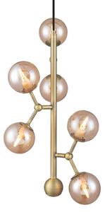 Halo Design - Atom Vertical Lampa Wisząca Antique Brass Halo Design