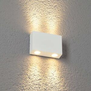 Lucande - Henor LED Up/Down Ogrodowe Lampa Ścienna White
