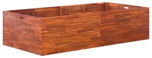Podniesiona donica z drewna akacjowego, 200 x 100 x 50 cm