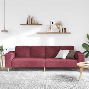 Nowoczesna sofa w kolorze czerwonego wina z ergonomicznymi podÅokietnikami i trwaÅym wypeÅnieniem z pianki, idealna do wspÃ³Åczesnych wnÄtrz