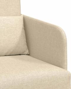 Sofa bed kremowy 65 x 80 x 83 cm tkanina