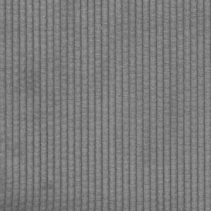 Sofa fotel z podÅokietnikami ciemnoszary 54 cm tkanina corduroy