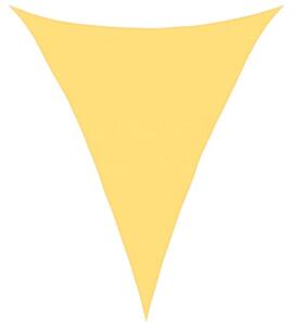 Żagiel przeciwsłoneczny, 160 g/m², beżowy, 4x5x5 m, hdpe