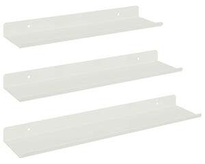 Nowoczesna wisząca półka z matowej stali - oszczędność przestrzeni i stylowy design