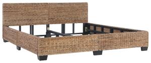 Rama łóżka, naturalny rattan, 180 x 200 cm