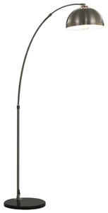 Lampa łukowa, 60 W, srebrna, E27, 170 cm