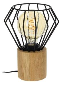 Envostar - Vento Lampa Stołowa Black/Oak Envostar