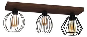 Envostar - Various 3 Lampa Sufitowa Dark Pine Wood Envostar