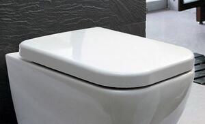 Wolnoopadająca deska sedesowa DuroplastWymienna pokrywa do WC CH101 i 101R - Biały połysk