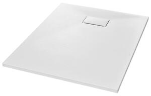 Brodzik prysznicowy, SMC, biały, 100 x 80 cm