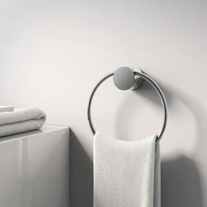Pierścień na ręcznik SDVHROkrągły design - seria VERSA - chrom