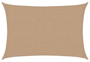 Żagiel przeciwsłoneczny, 160 g/m², taupe, 2,5x3,5 m, hdpe