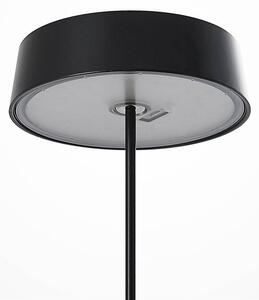 Lucande - Tibia LED Portable Lampa Stołowa USB Czarna Lucande