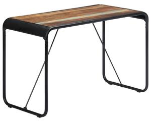 Stół jadalniany, 118x60x76 cm, lite drewno odzyskane