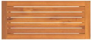 Ławka ogrodowa, 80x35x45 cm, lite drewno akacjowe