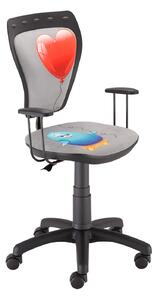 Krzesło Ministyle gtp Kurczak z Sercem, krzesło na dziecka do nauki