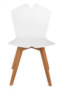 Krzesło X wood, drewniane, rustykalne, w stylu skandynawskim, kompaktowe, lekkie, minimalistyczne