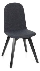 Krzesło Malmo, wygodne, tapicerowane, lekkie, kompaktowe, do jadalni, do kawiarni, w wielu kolorach, skandynawskie, rustykalne