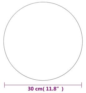 Lustro Åcienne bez ramy, okrÄ gÅe, 30 cm, szkÅo