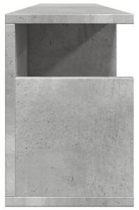 Półka ścienna, 100x20x30 cm, szarość betonu